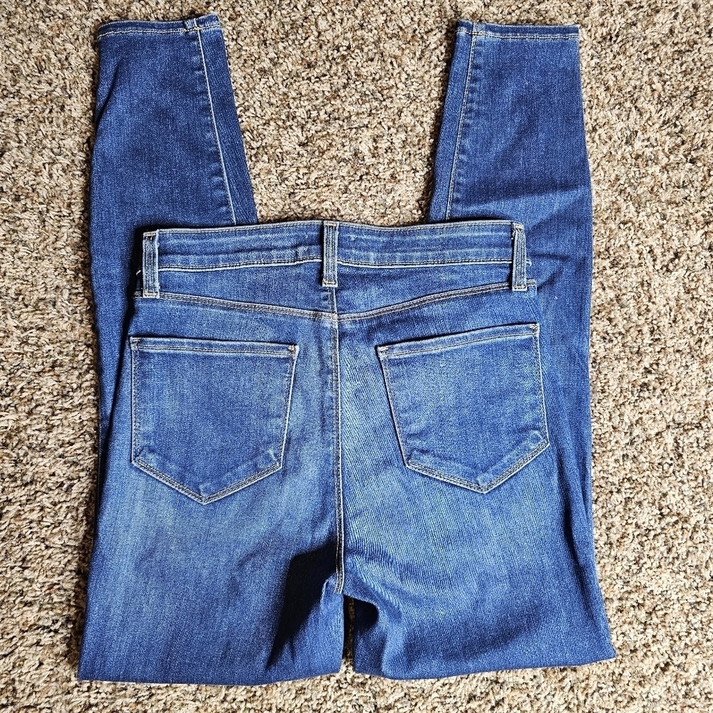 L'AGENCE Size 26 Margot High Rise Skinny Jeans - Picture 7 of 7